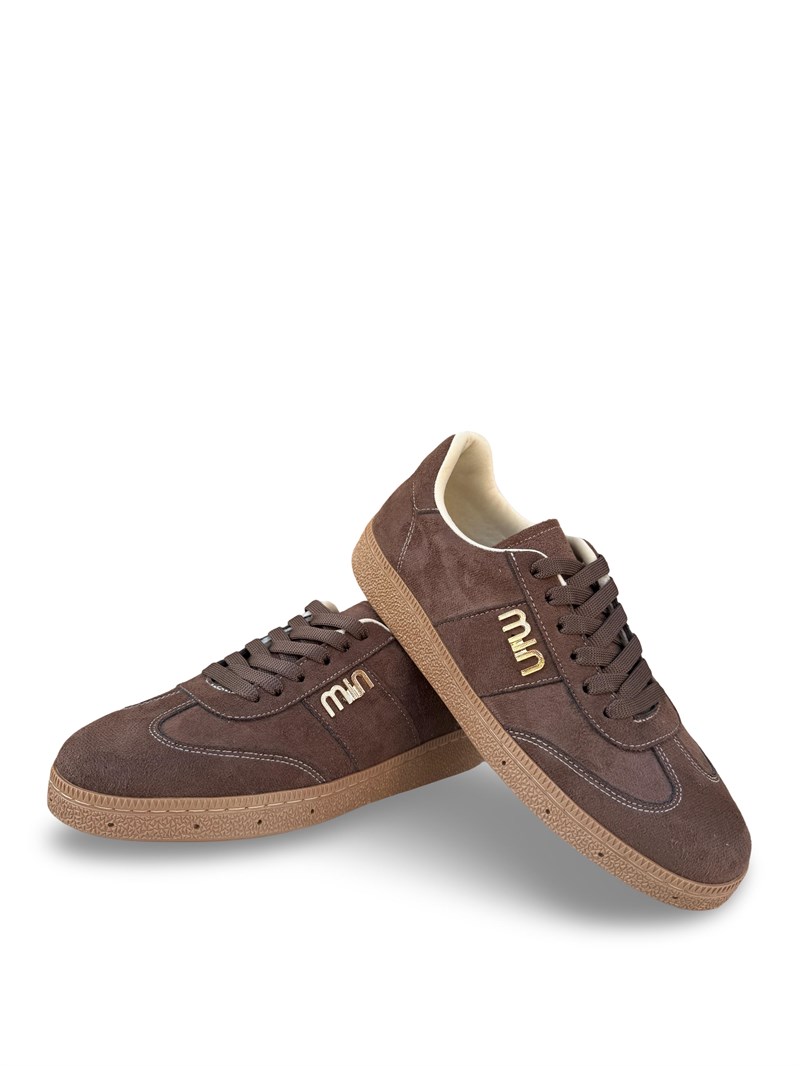 Yalınayak Bdr2025 Kadın Spor Sneaker Kahve Süet