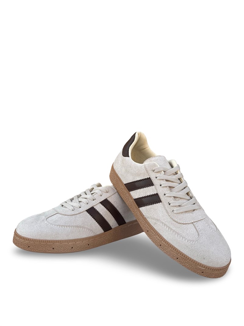 Yalınayak Bdr2027 Kadın Spor Sneaker Bej Süet