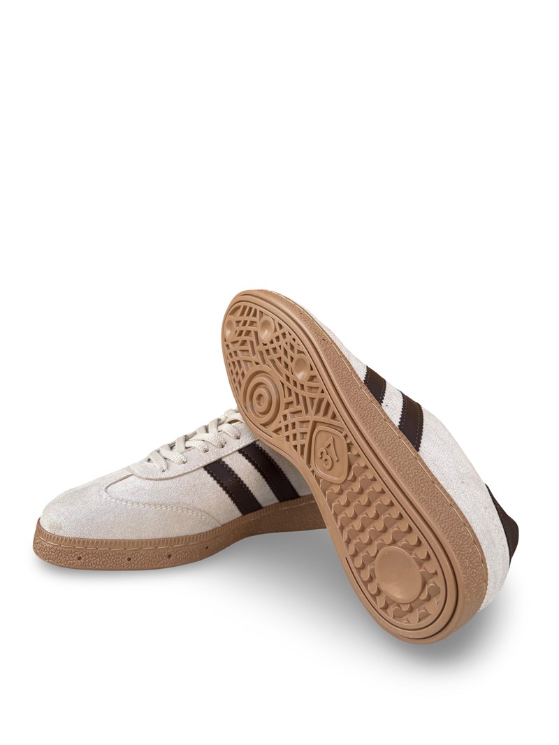 Yalınayak Bdr2027 Kadın Spor Sneaker Bej Süet