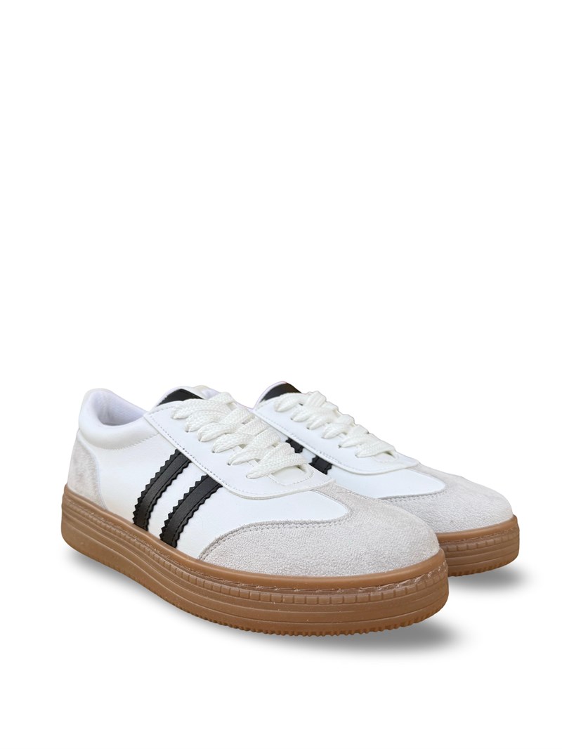 Yalınayak Bdr2028 Kadın Spor Sneaker Beyaz