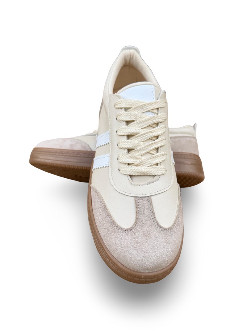 Yalınayak Bdr2028 Kadın Spor Sneaker Bej