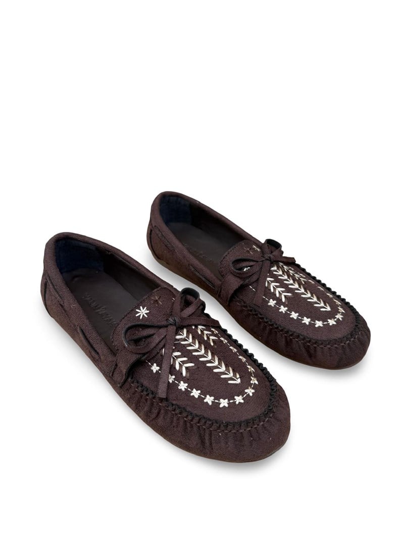 Yalınayak Bdr850 Kadın Loafer Günlük Ayakkabı Kahve Süet