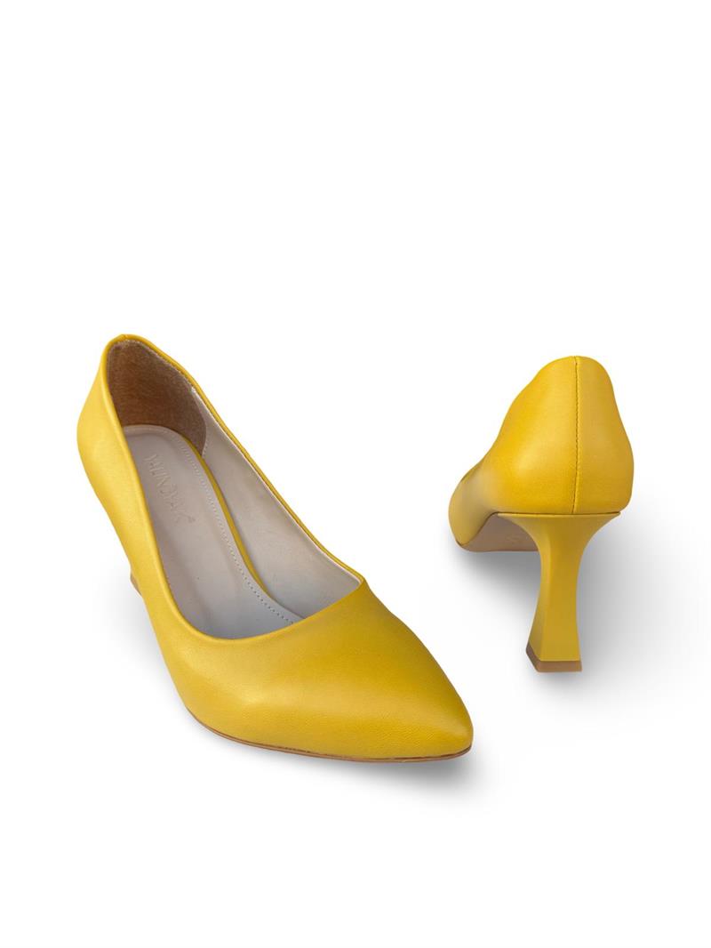 Yalınayak Est90 Kadın Stiletto Sarı