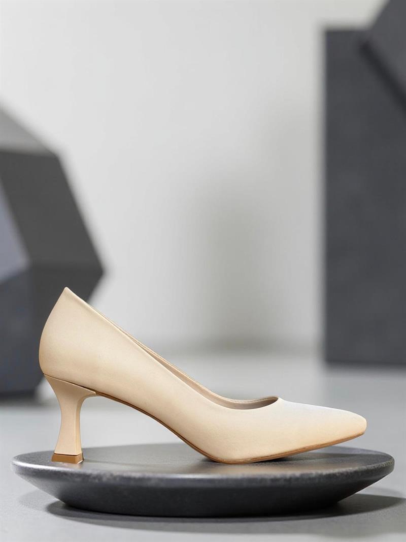 Yalınayak Est98 Kadın Stiletto Ten Mat