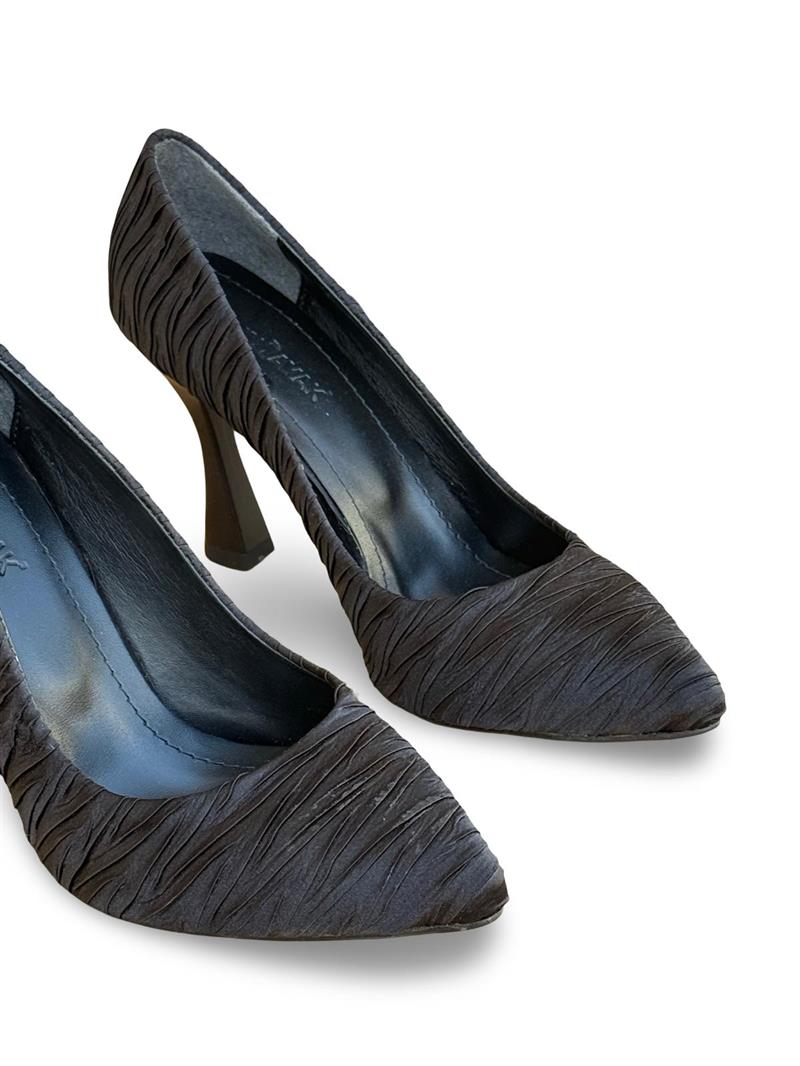 Yalınayak Lpy1303 Saten Kadın Stiletto Siyah