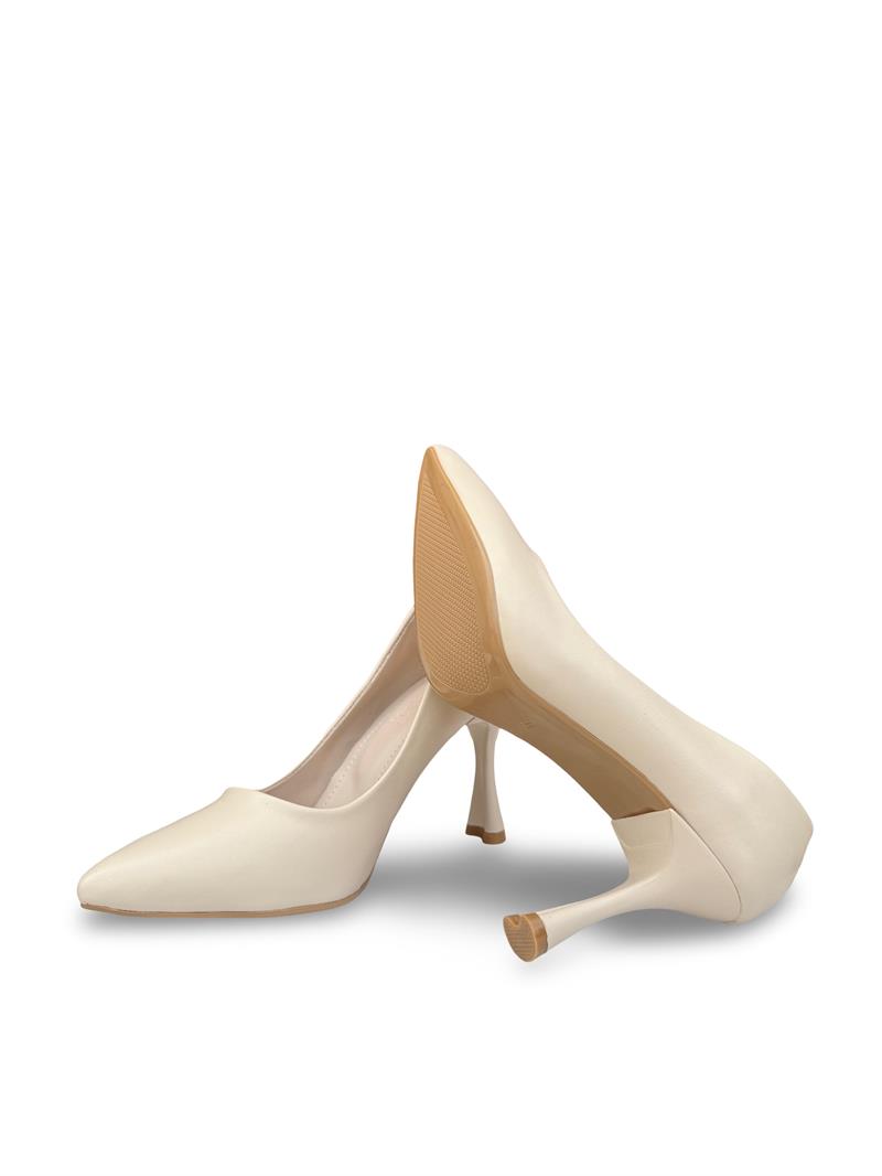 Yalınayak Lpy1305 Kadın Stiletto Bej