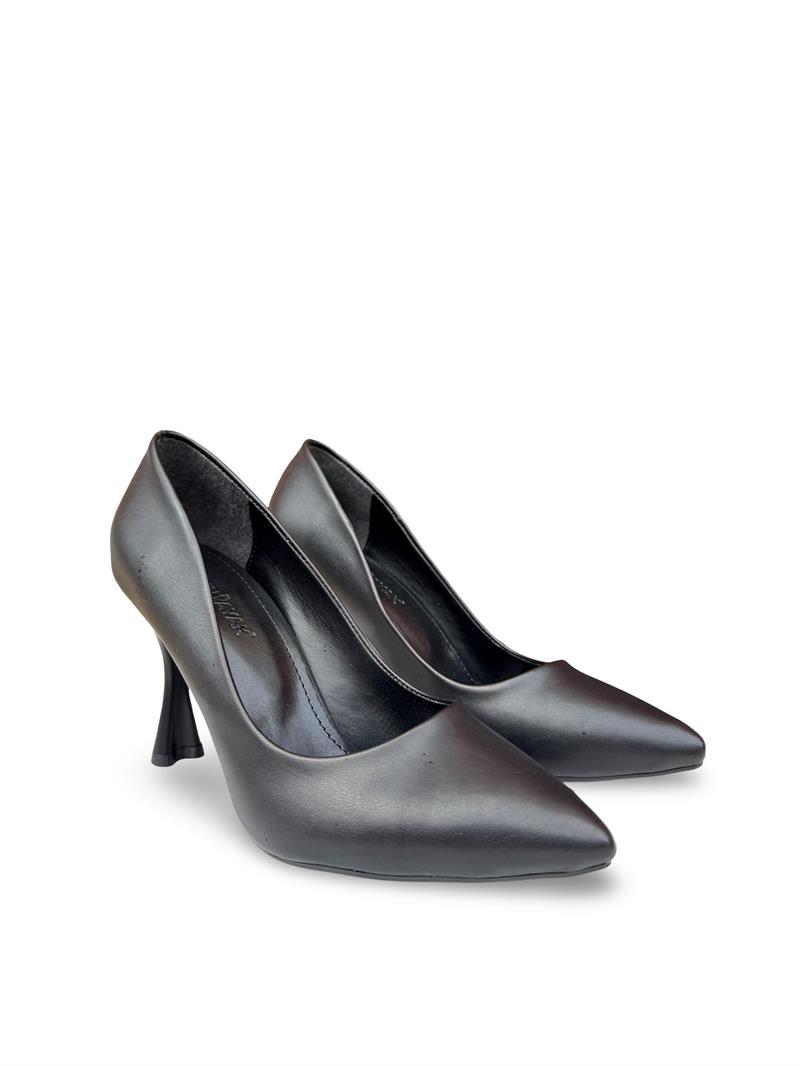 Yalınayak Lpy1305 Kadın Stiletto Siyah Mat