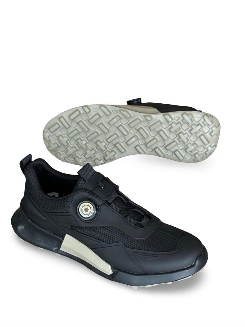 Yalınayak M20534 Hakiki Deri Erkek Sneaker Ayakkabı Siyah