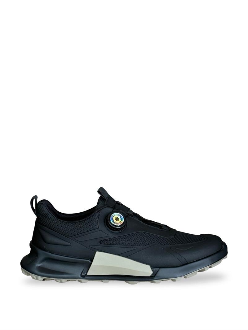 Yalınayak M20534 Hakiki Deri Erkek Sneaker Ayakkabı Siyah
