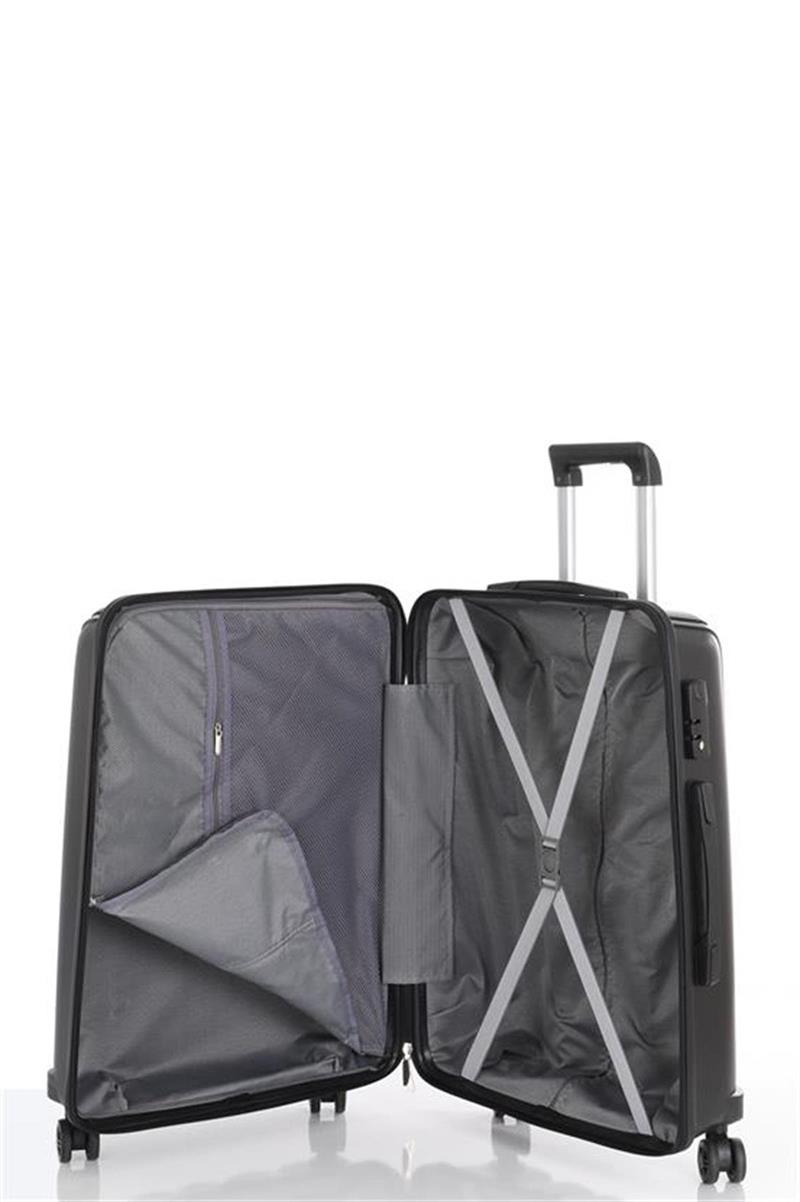 Yalınayak McsV305L Büyük Boy Valiz Siyah