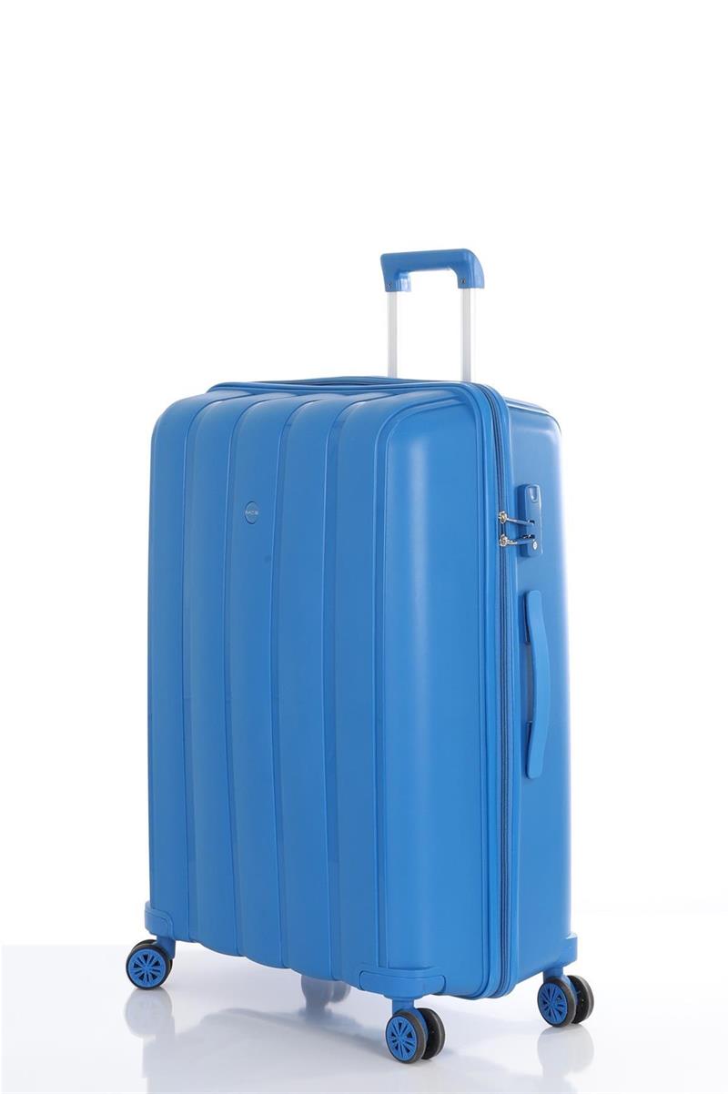 Yalınayak McsV305S Kabin Boy Valiz Mavi