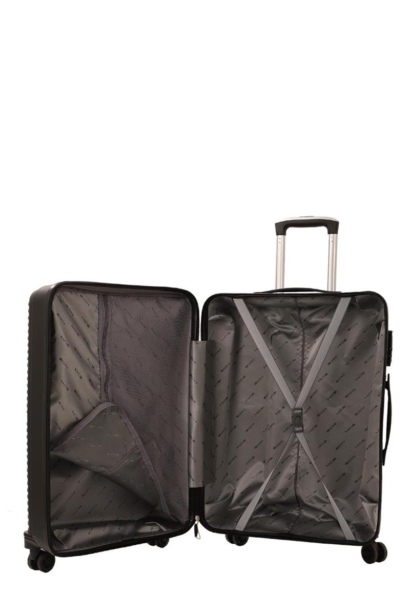 Yalınayak McsV374S Kabin Boy Valiz Siyah