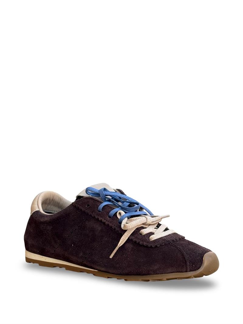 Yalınayak Mrs33116  Kadın Sneakers Ayakkabı Kahve Nubuk