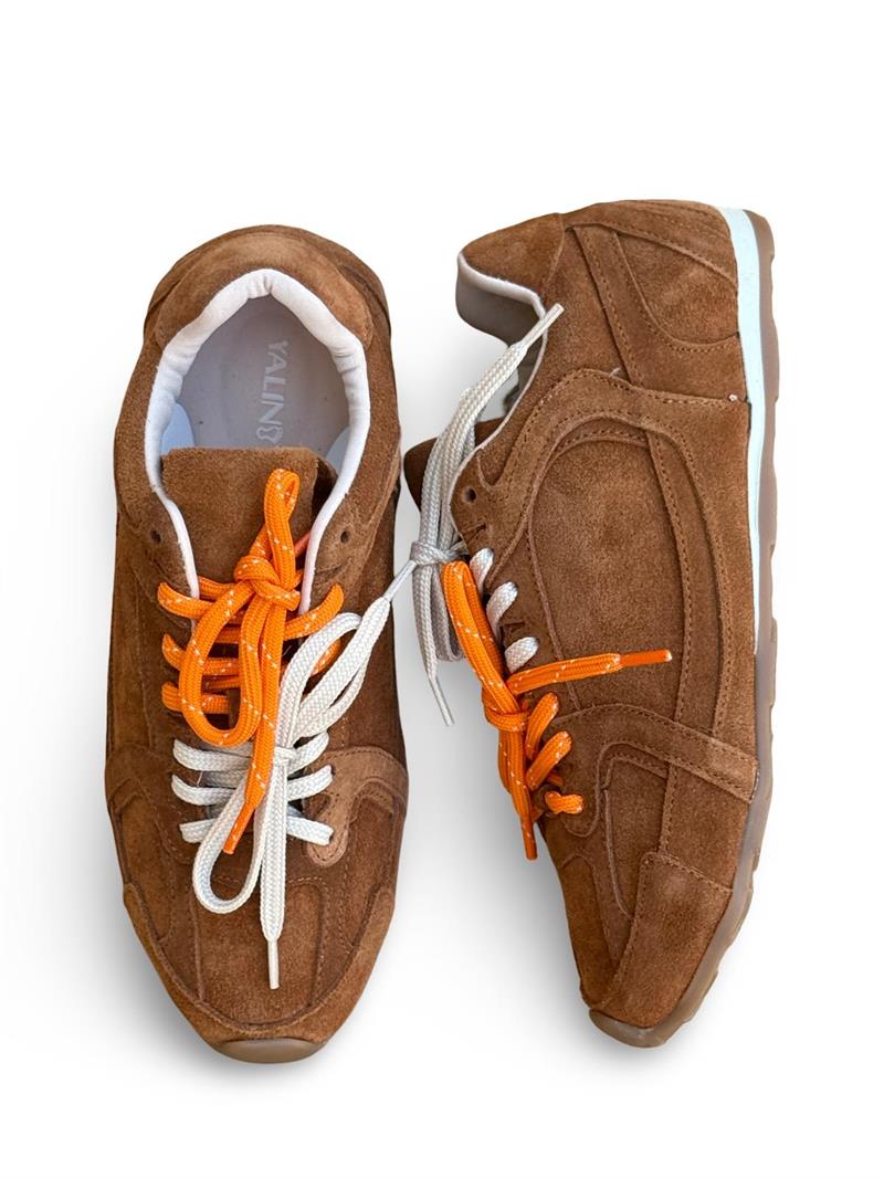Yalınayak Mrs33122 Kadın Sneakers Ayakkabı Kahve