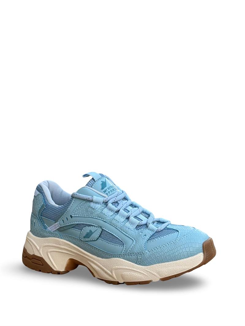 Yalınayak mrs34142  Kadın Sneaker Ayakkabı Mavi