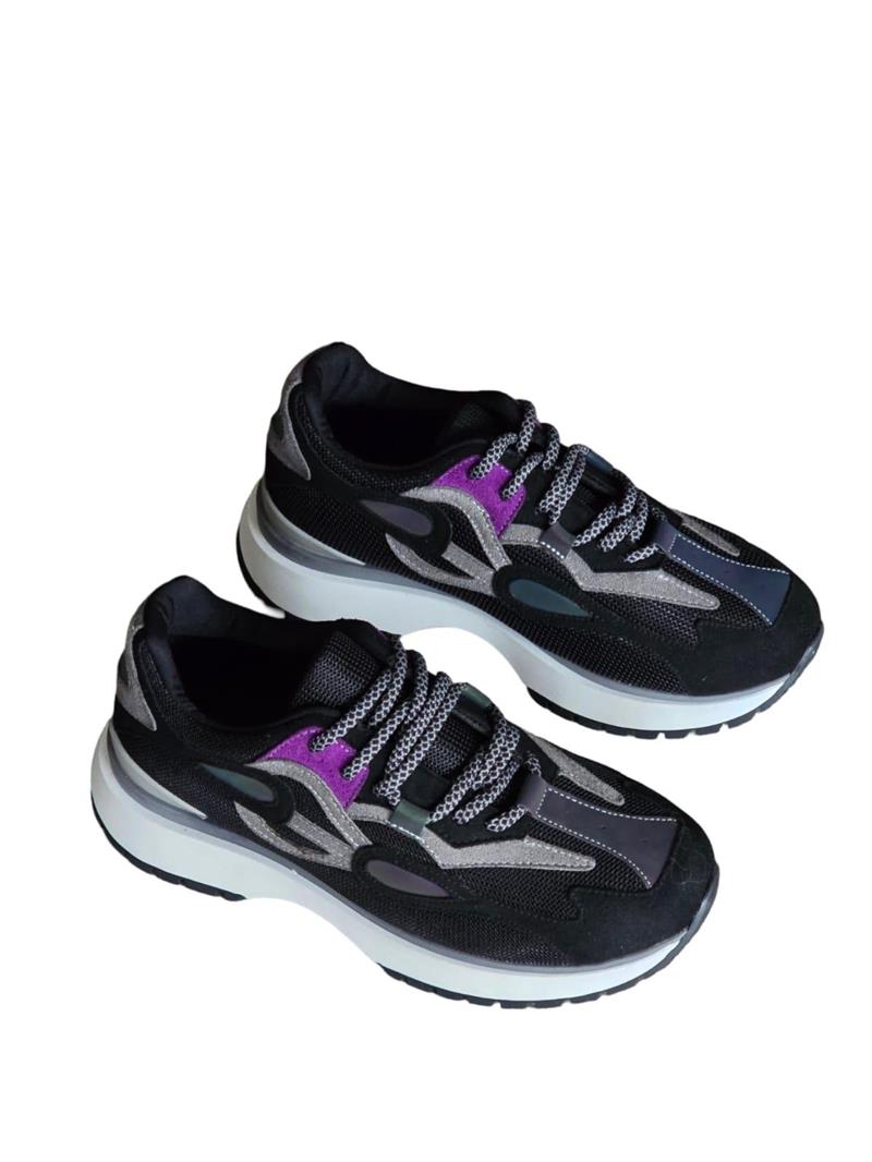 Yalınayak Mrs55105 Kadın Spor Sneaker Siyah
