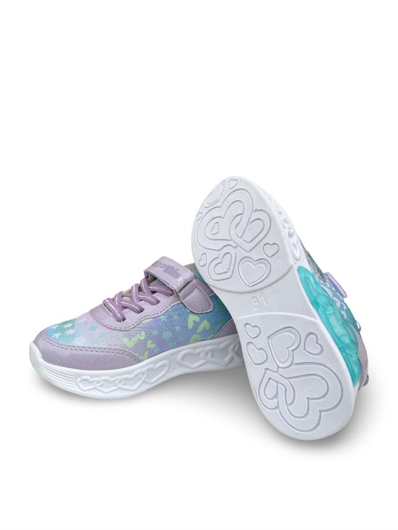 Yalınayak Nd027 Kız Çocuk Sneaker Lila