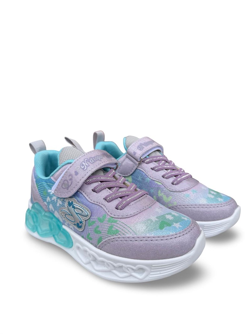 Yalınayak Nd027 Kız Çocuk Sneaker Lila