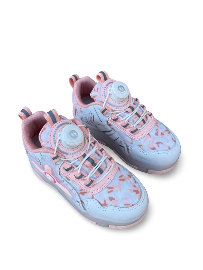 Yalınayak Nd029Flt Akıllı Bağıcık Paten Çocuk Ayakkabı Pembe