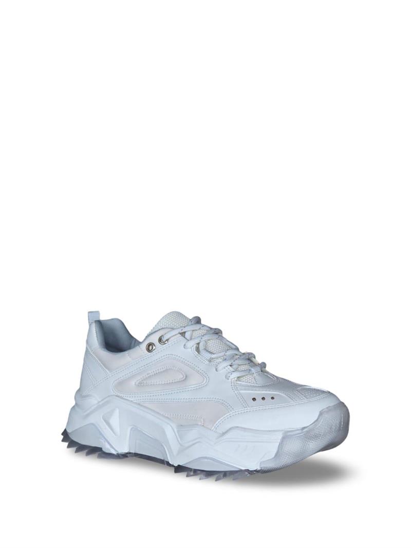 Yalınayak Sms65118 Kadın Spor Sneaker Beyaz