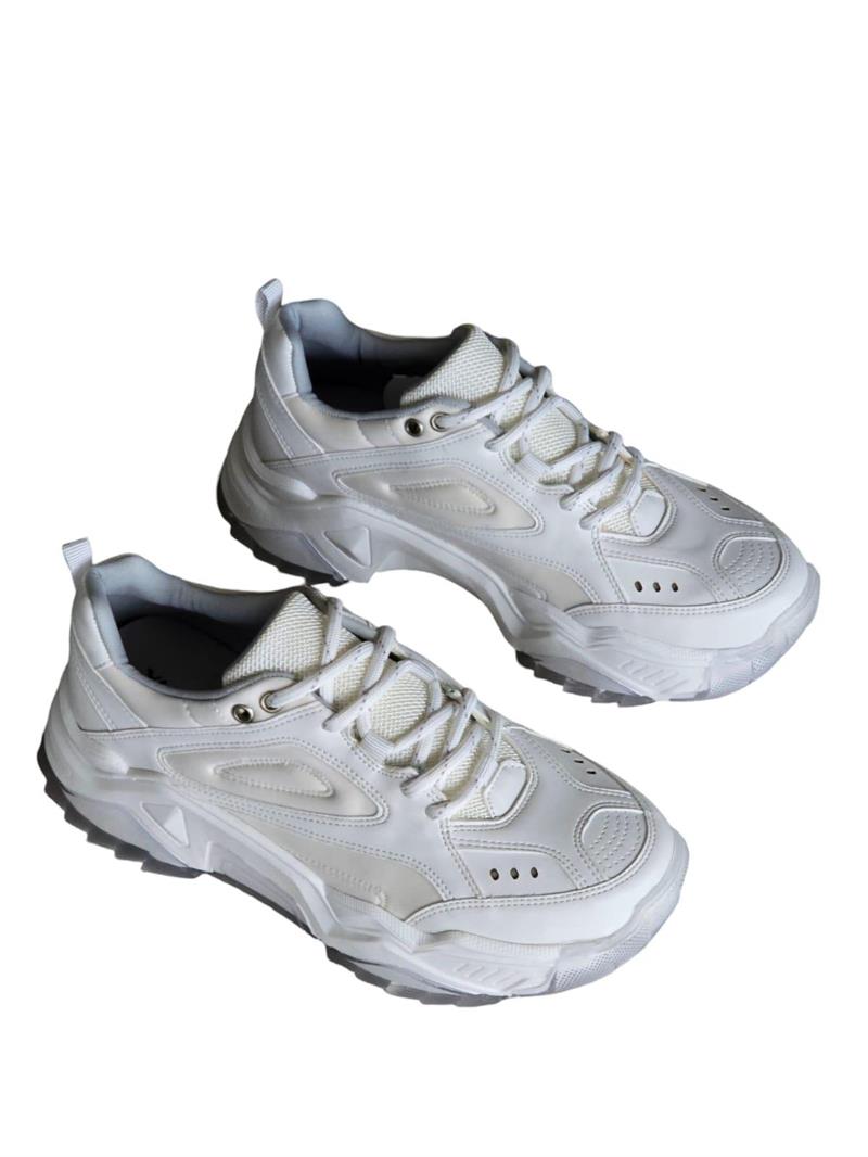 Yalınayak Sms65118 Kadın Spor Sneaker Beyaz