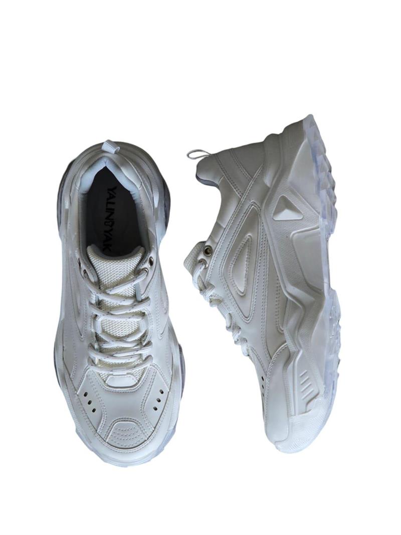 Yalınayak Sms65118 Kadın Spor Sneaker Beyaz