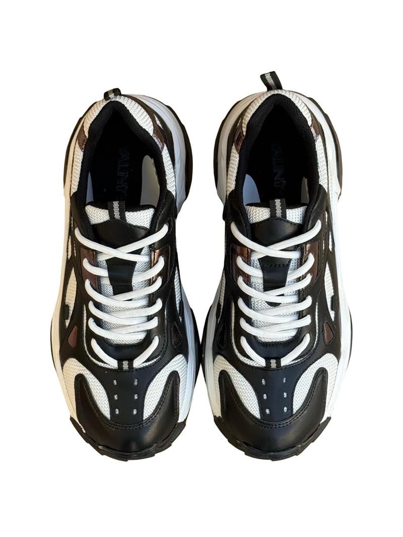 Yalınayak Sms65137 Kadın Sneakers Ayakkabı Siyah