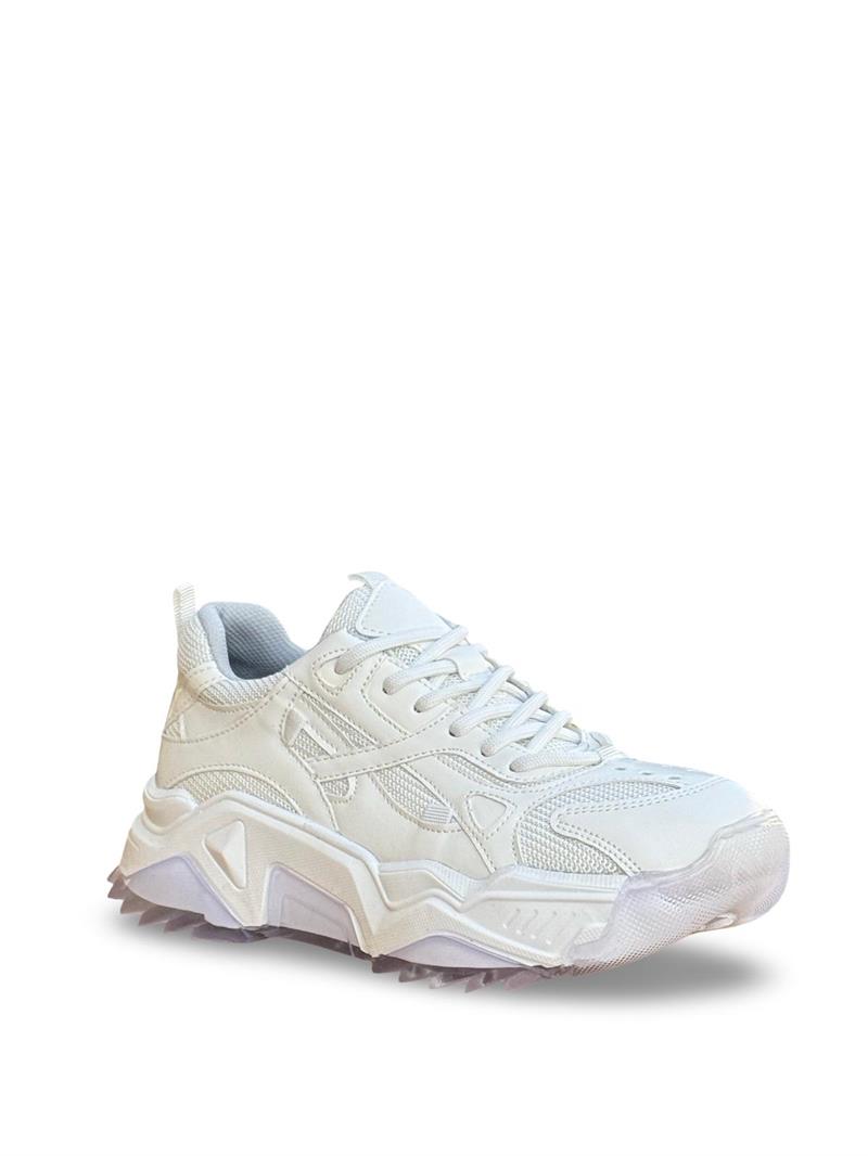 Yalınayak Sms65137 Kadın Sneakers Ayakkabı Beyaz