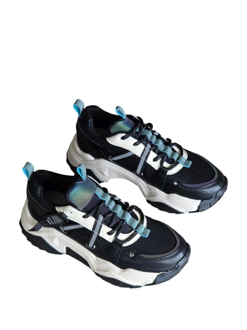 Yalınayak Sms65160 Kadın Spor Sneaker Siyah