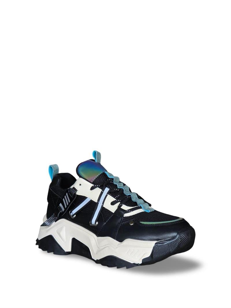 Yalınayak Sms65160 Kadın Spor Sneaker Siyah