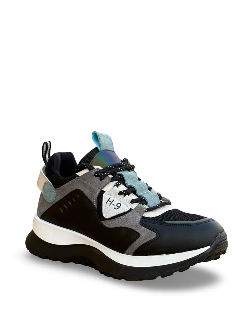 Yalınayak Sms72121 Kadın Spor Sneaker Siyah Yeşil