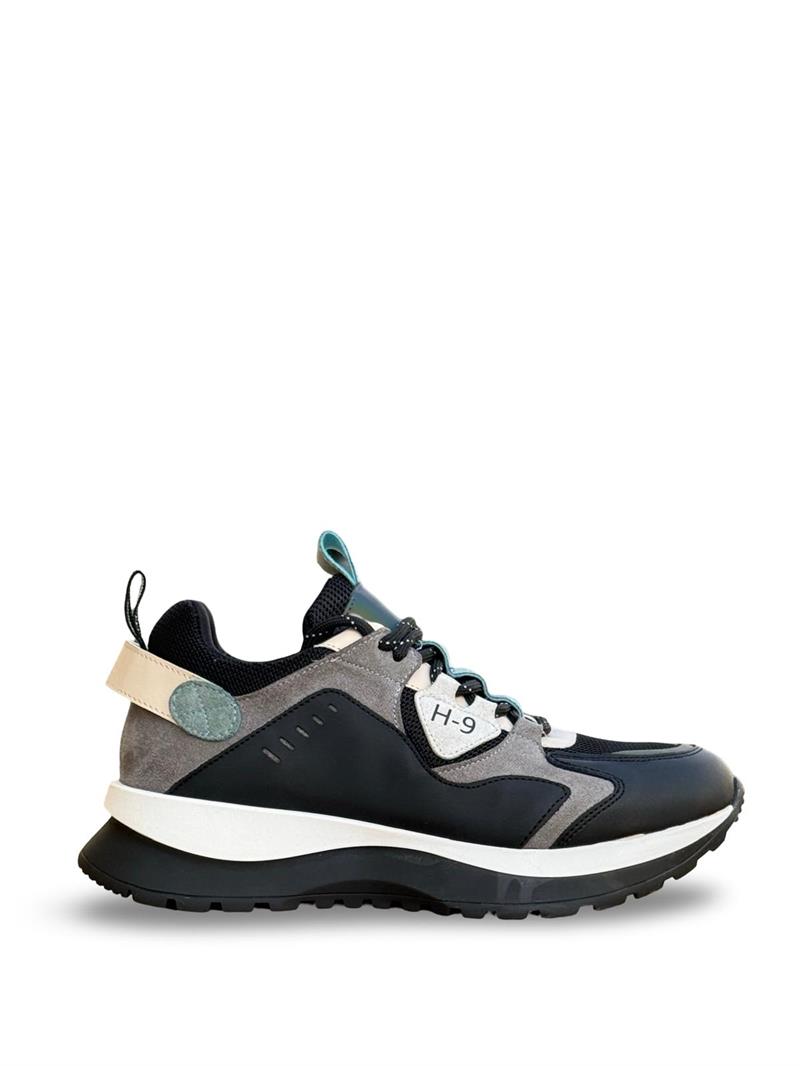 Yalınayak Sms72121 Kadın Spor Sneaker Siyah Yeşil