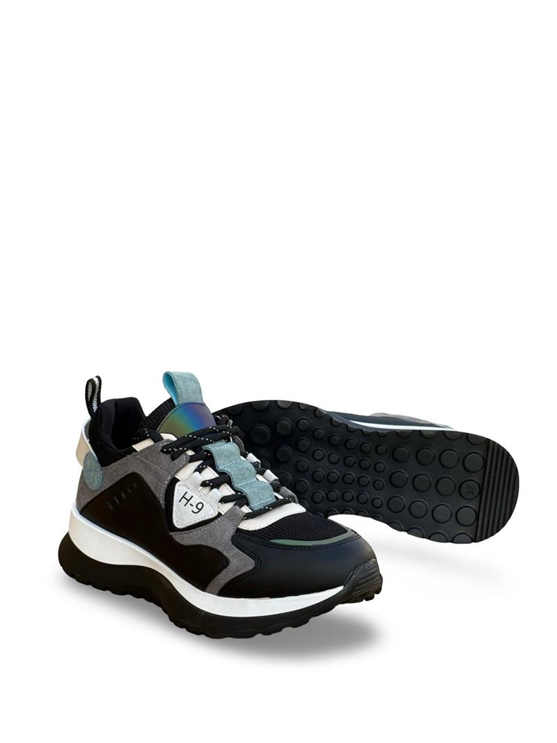 Yalınayak Sms72121 Kadın Spor Sneaker Siyah Yeşil