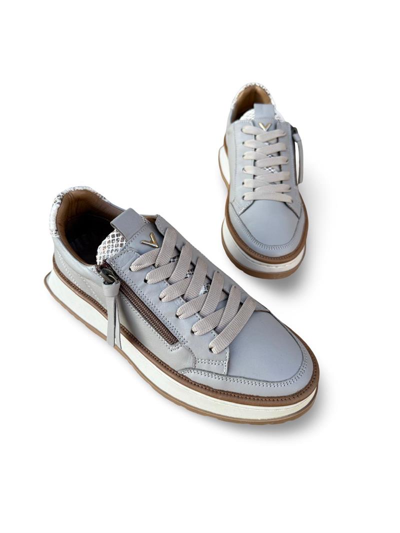 Yalınayak Vg3066 Hakiki Deri Eva Taban Kadın Comfort Sneaker Nut