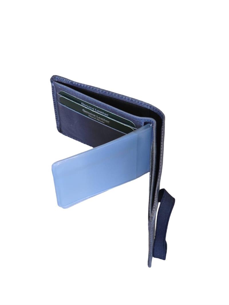 Yalınayak YC0225 Hakiki Deri Cüzdan Kartlık Lacivert