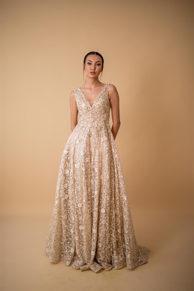 Gold Abiye Elbise Modelleri En Uygun Fiyatlara - egelin