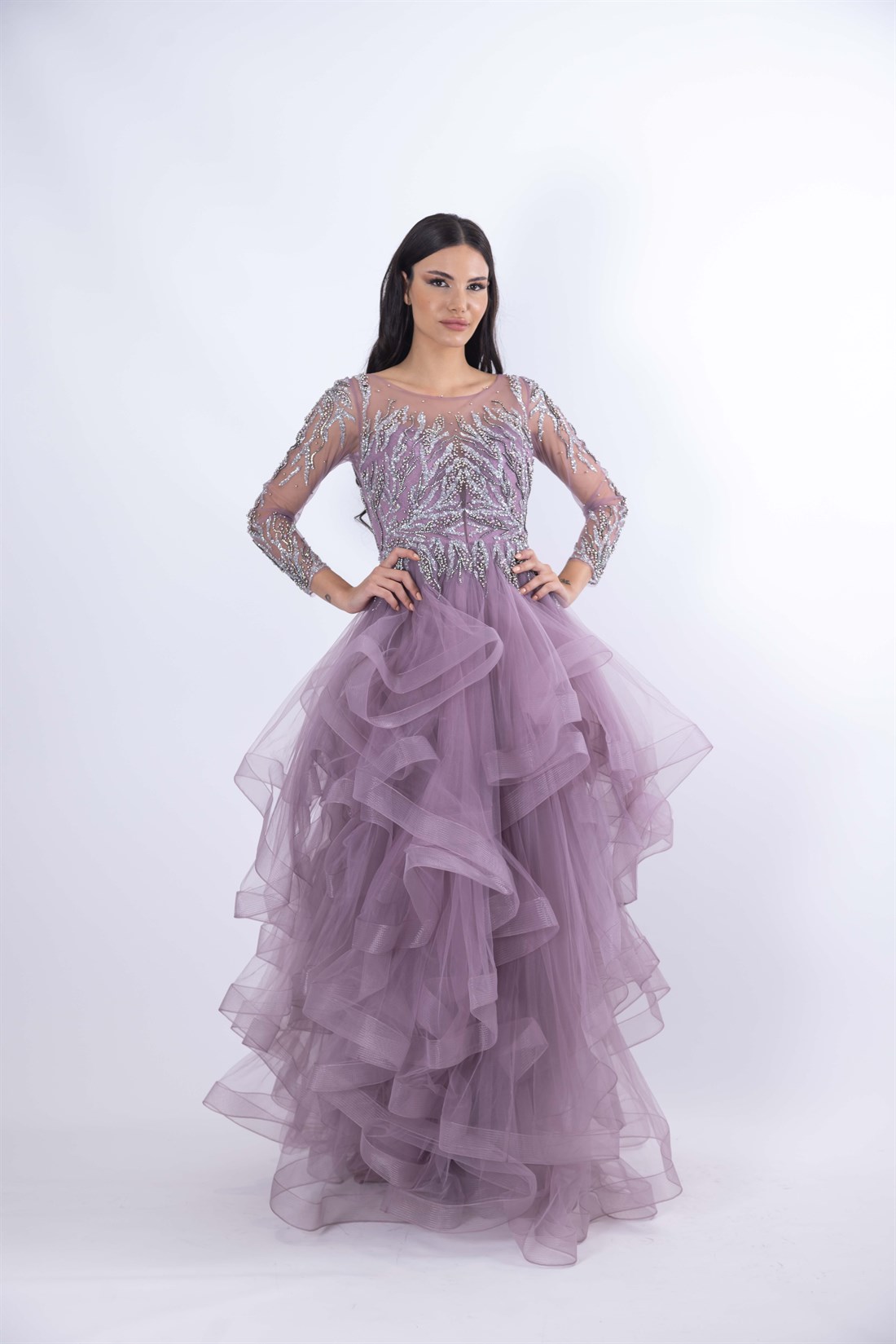 Lila Abiye Elbise Modelleri İndirimli Fiyatlarla - egelin