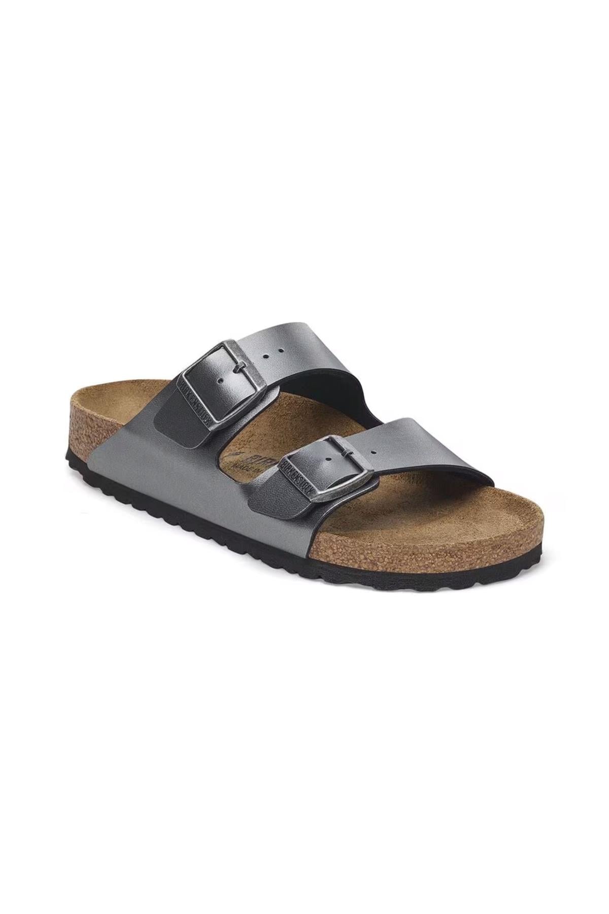 Birkenstock Arizona BS 1029224 Terlik Metalli Black