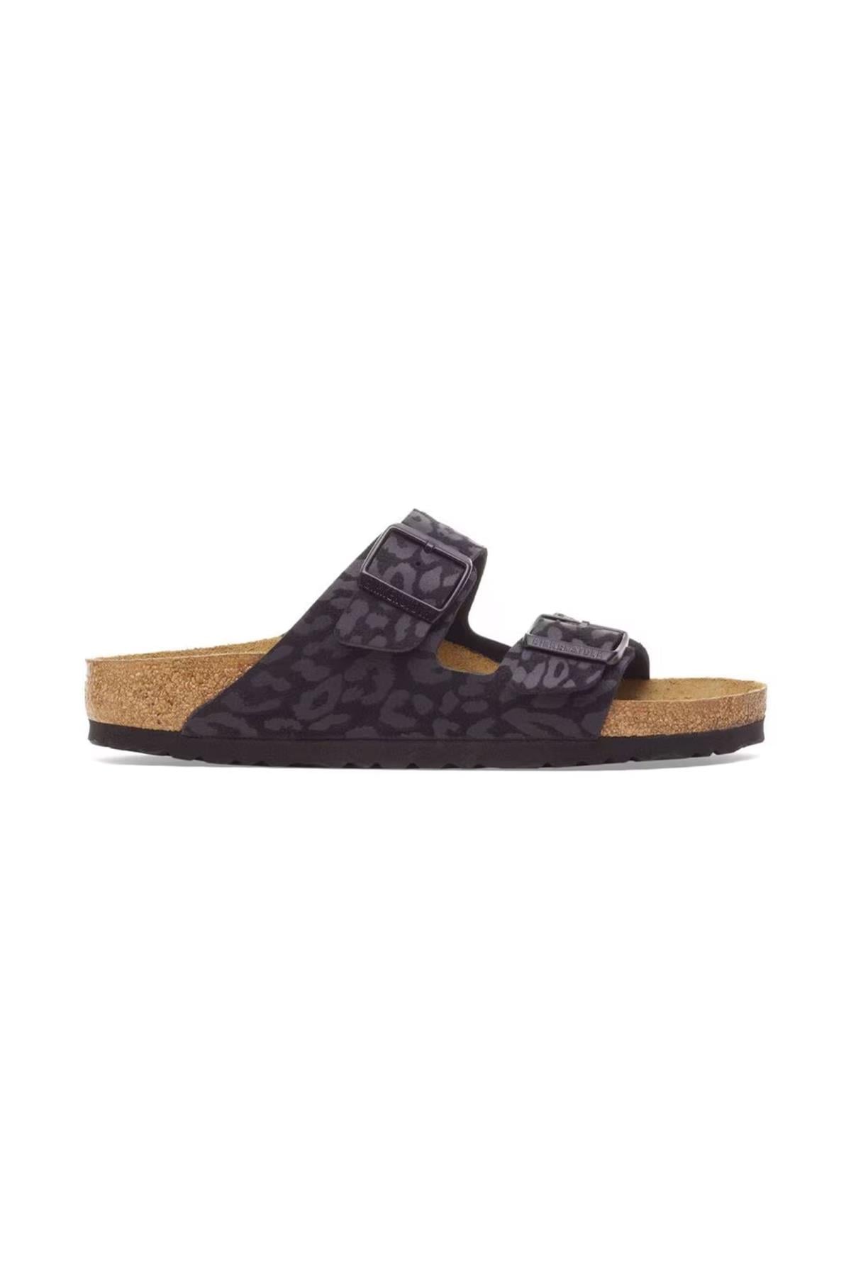 Birkenstock Arizona SYN Leopard 1030563 Terlik SİYAH