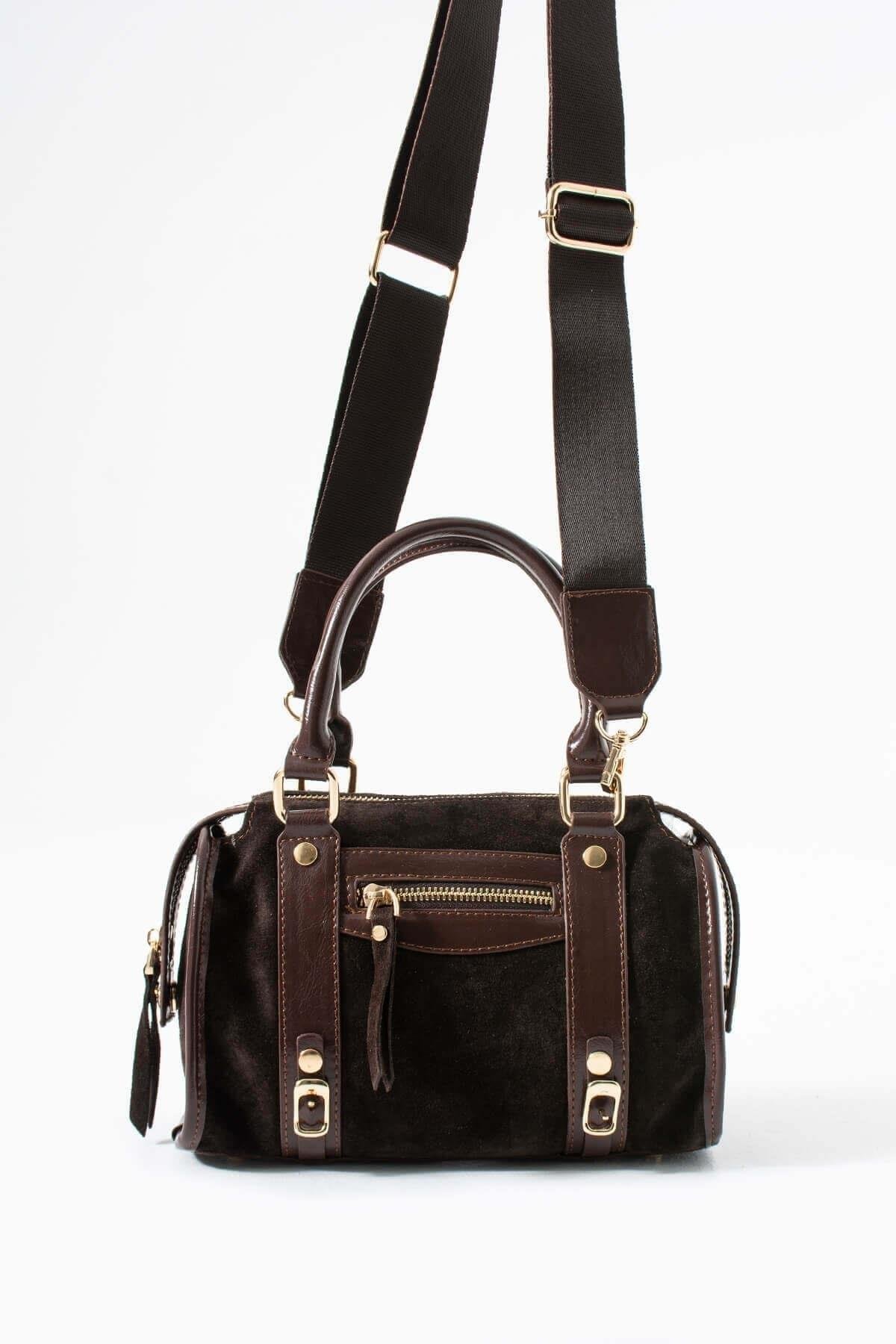 CLK ZD355 KADIN EL ÇANTASI KAHVE