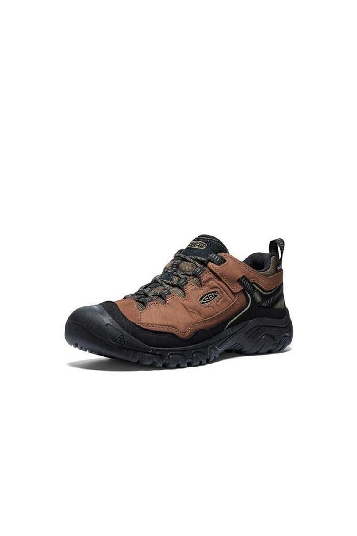 KEEN 1028997 TARGHEE IV WATERPROOF SU GEÇİRMEZ SPOR AYAKKABI SİYAH - KAHVE