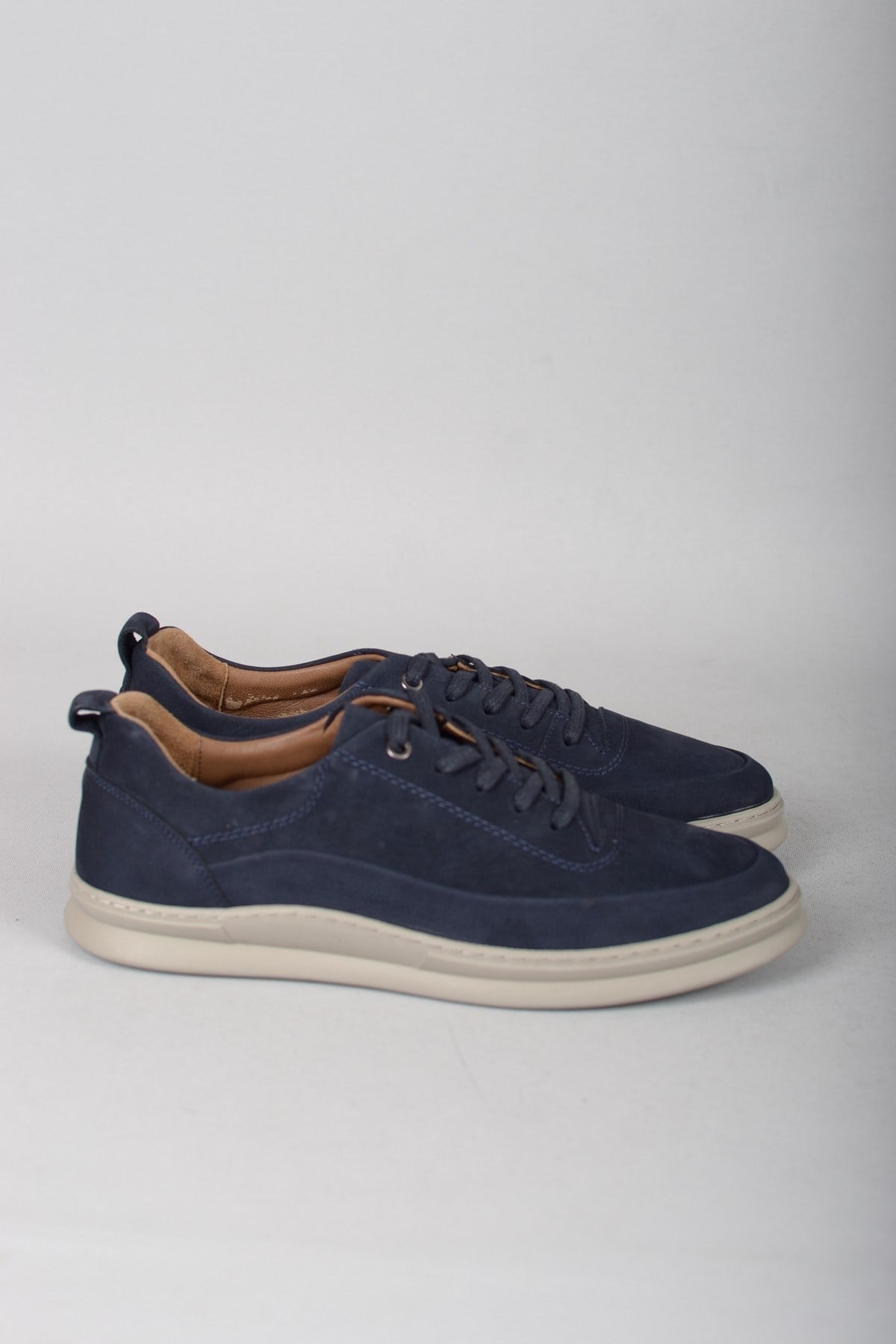 KMC 0110 HAKİKİ DERİ CASUAL ERKEK AYAKKABI LACİVERT
