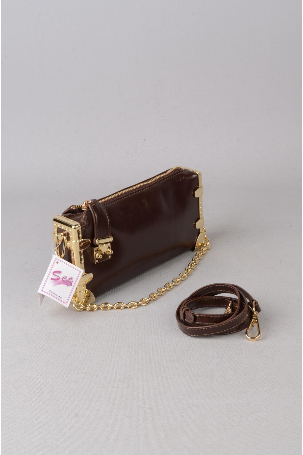 MR1153 KADIN ÇAPRAZ ÇANTA KAHVE