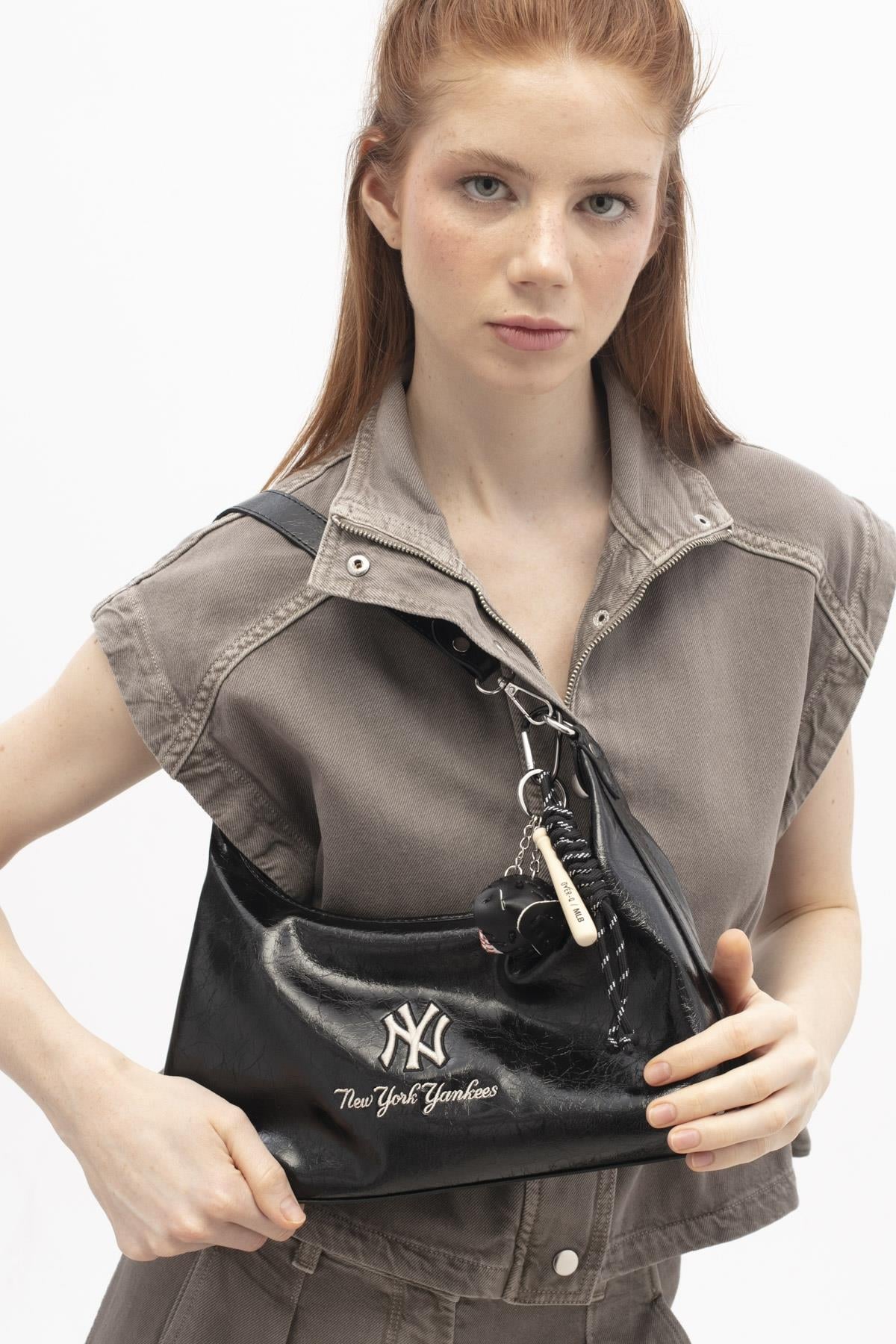 New York Yankees MLB022 Kol Çantası SİYAH