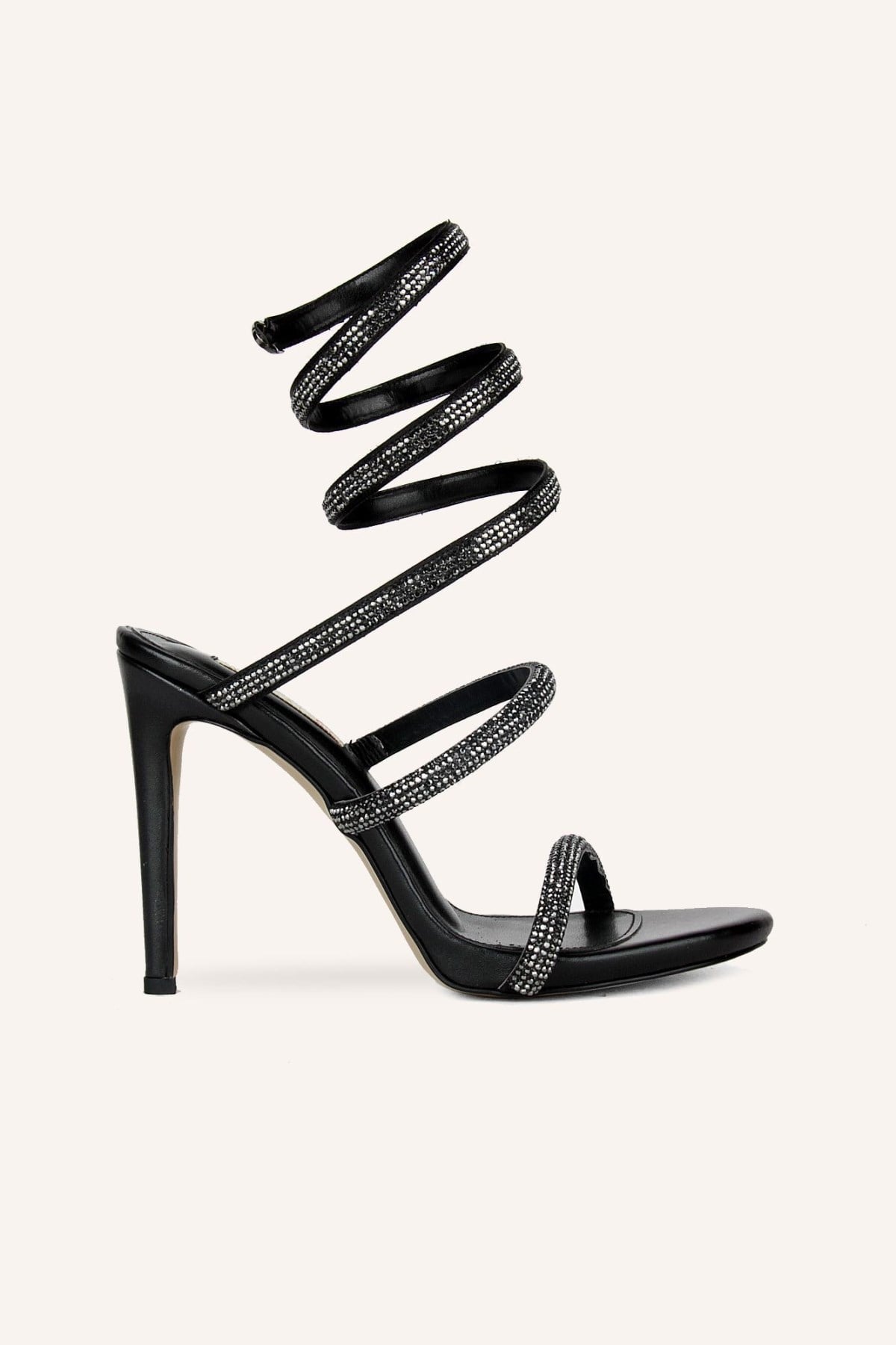 SEÇ 0607  MACARON ABİYE AYAKKABI  (11cm) SİYAH