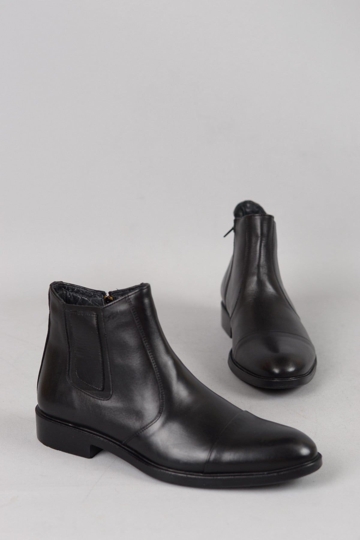SEÇ 1900 HAKİKİ DERİ ERKEK BOT SİYAH