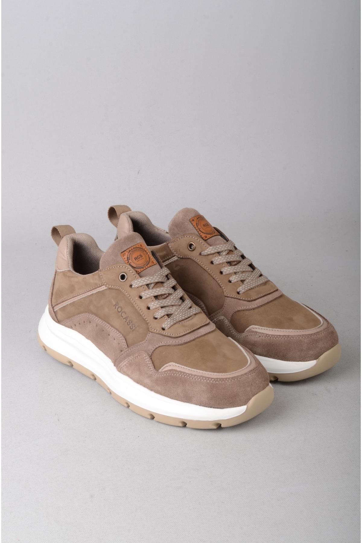 SEÇ 321 HAKİKİ DERİ CASUAL ERKEK AYAKKABI VİZON