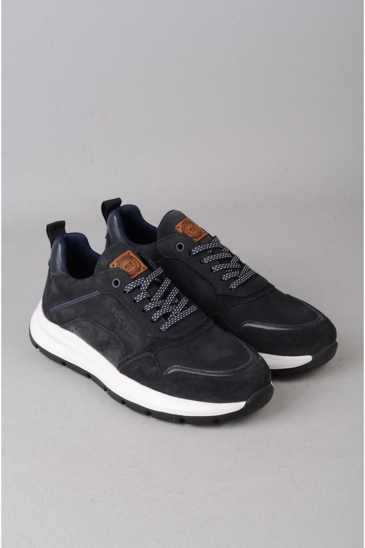 SEÇ 321 HAKİKİ DERİ CASUAL ERKEK AYAKKABI LACİVERT