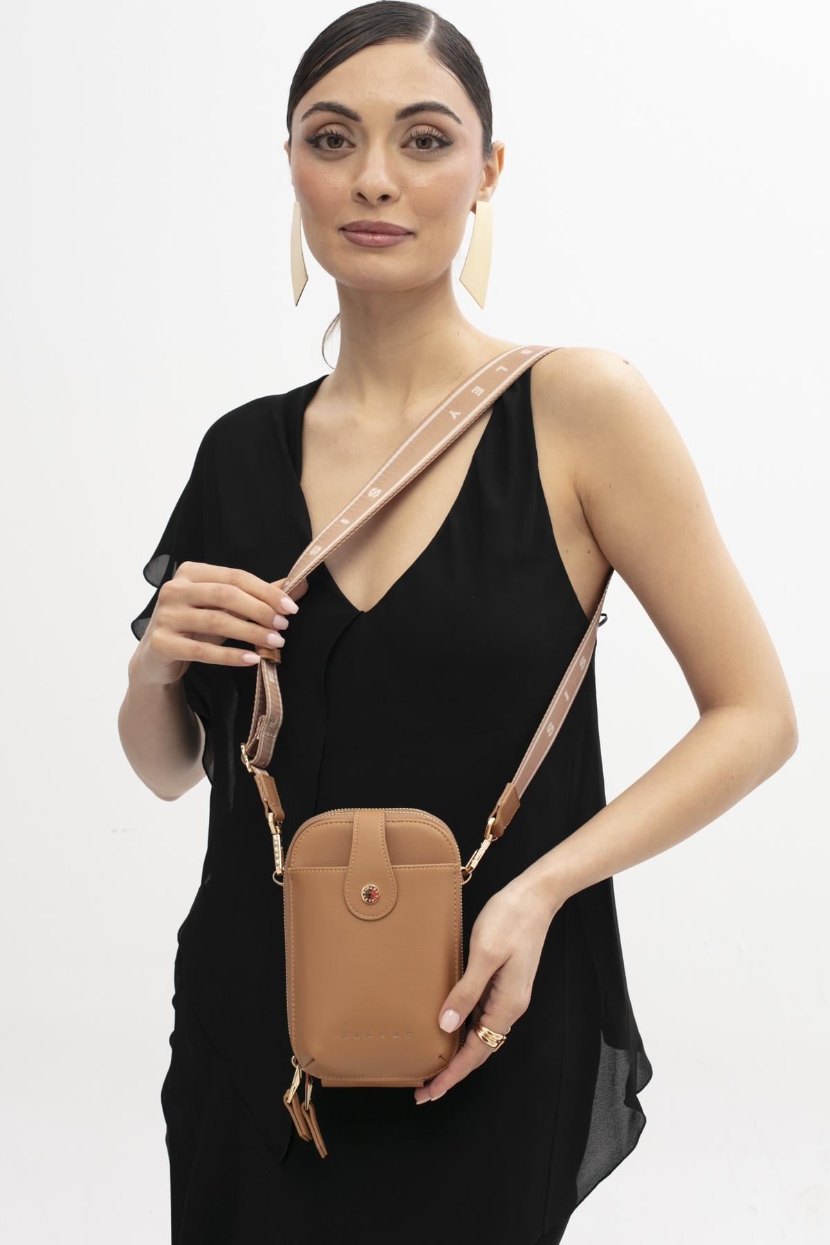 Sisley Çapraz Çanta SLY315 CAMEL
