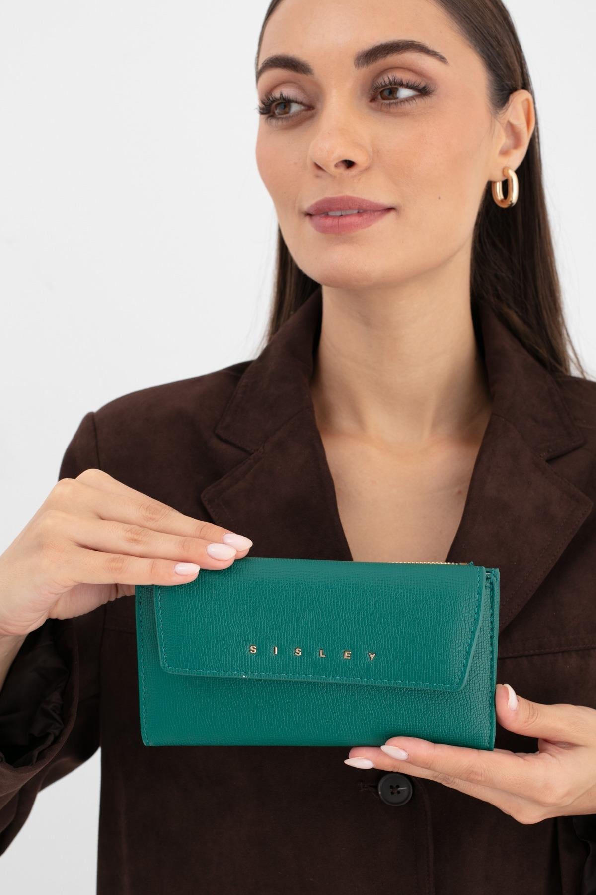 Sisley Kadın Cüzdan SLY253 ZÜMRÜT